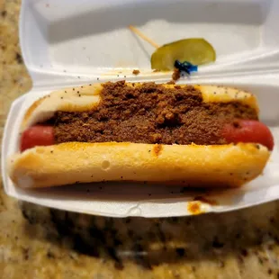 Chili dog