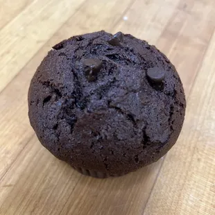 Chocolate chocolate muffin