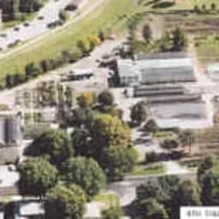 aerial view of campbell's hospital