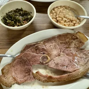 Country ham platter! Delicious.