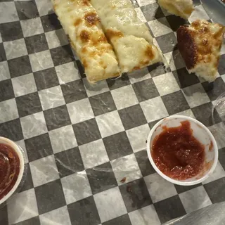 Deep Dish Cheesey Breadsticks