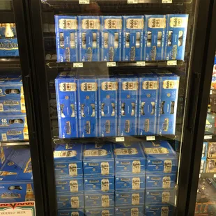 Cases of canned Modelo!