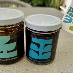 Salsa Macha and Boysenberry Jam