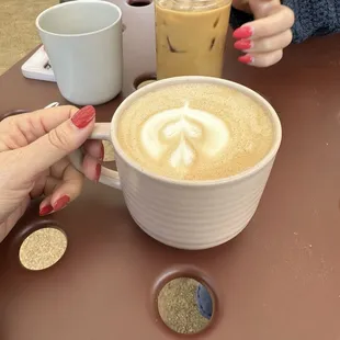 Delicious latte