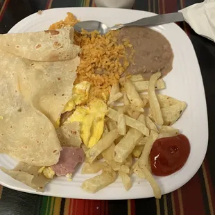 Ham &amp; Eggs breakfast