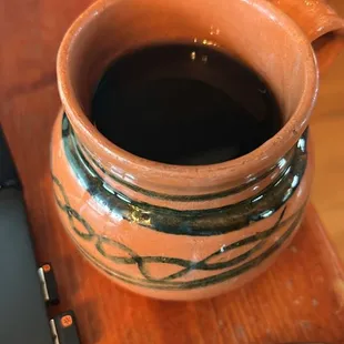 Café de olla without cream