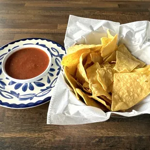 Complimentary Chips and Mild Salsa