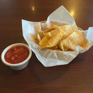 Complimentary Chips &amp; Salsa