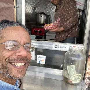 The food is guaranteed &amp; the owner remembers his promise, "If you don't like; I'll make you another one."