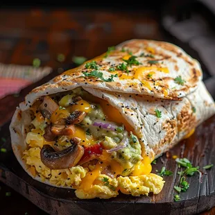 Veggie Breakfast Burrito