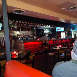 Inside bar area