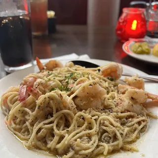Sauteed Shrimp Scampi