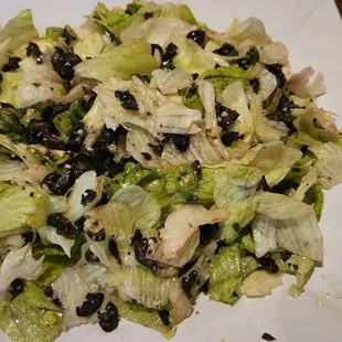 Campisi&apos;s Olive Topped Salad (black olives only)