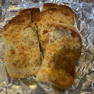 Soggy wonder bread from appetizer menu