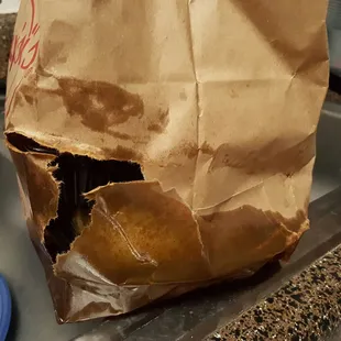 The shrimp scampi bag.