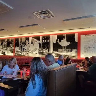 Friends and family here for supper