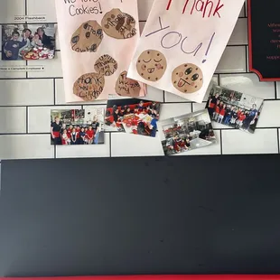 thank you cookies and cookies