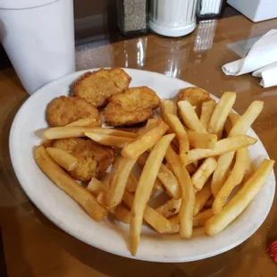 food, fish and chips
