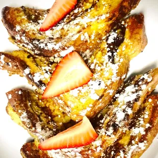 French toast served everyday until 11:00am.