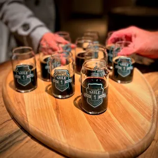 Blue Maple Reserve - their anniversary brew that&apos;s sweet like port almost - tasted like maple and blueberries!