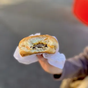 Cheeseburger bite