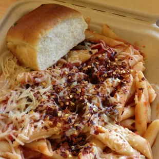 $5.99 pasta. So good!