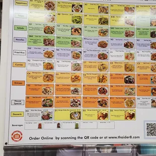 Thai Der&apos;s menu