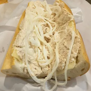Tuna hoagie.
