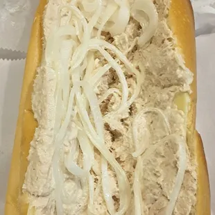 Tuna hoagie.