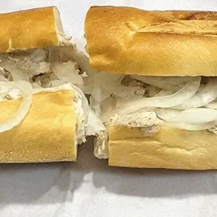 Tuna hoagie.