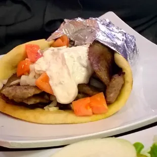 Outstanding Double Damn Gyro sandwich Delicious  Love