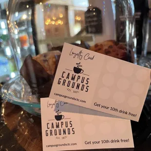 Don't forget to get your Loyalty Card and get your 10th purchase free.