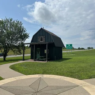 Cute barn on property