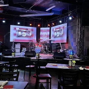 VIP table.  Great location.