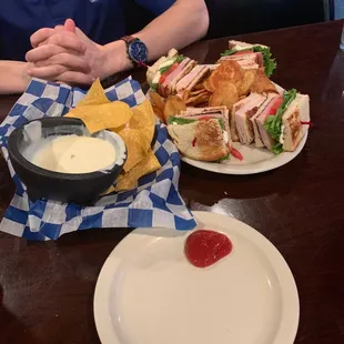 The best chips and queso ever + an amazing club