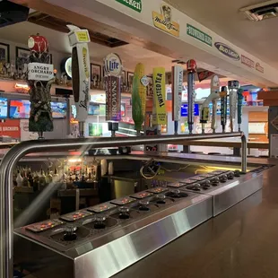 Fill from the bottom beer taps