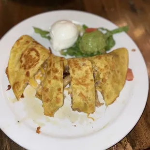 Shrimp quesadilla