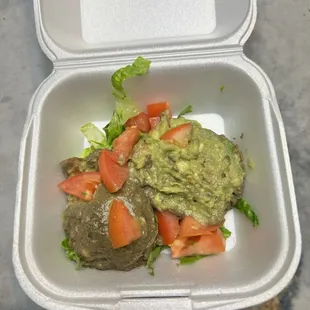 Guacamole is brown