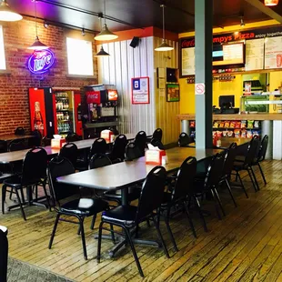 Dine in, take out, delivery at Cal U Campys!