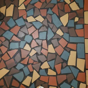 Vintage floors add to the nostalgia