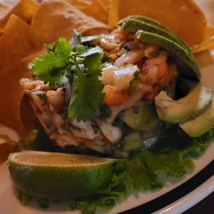 Ceviche.