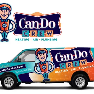 Our new brand logo and mascot launched this past spring!  The "Can Do Crew" - the crew that follows through for you!!!