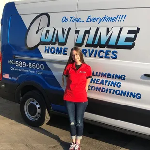 Leah is our weekend dispatcher.