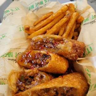 Philly Steak Egg Rolls