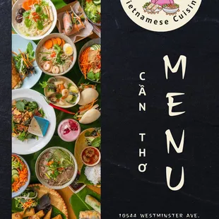 a variety of dishes on a table