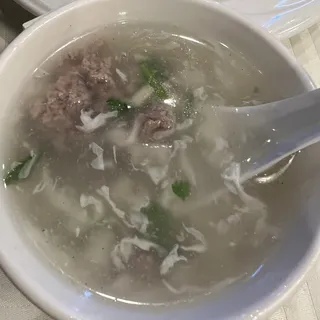 West Lake Style Beef Soup
