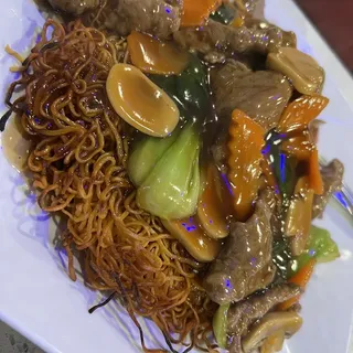 Beef Pan Fried Noodle