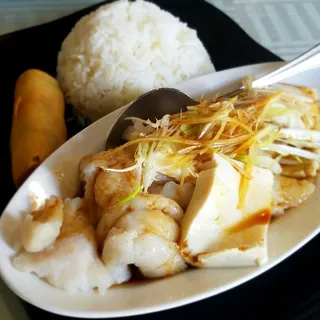 Steamed Fish Fillet w.Tofu