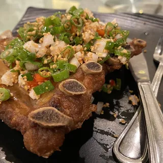 Roasted Pork Ribs w.Garlic