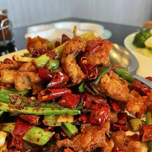 Chong Qing Chicken with Dried Chili